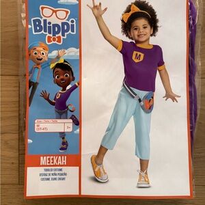 Blippi Meekah Toddler Costume